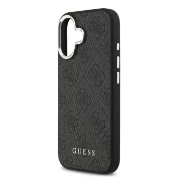 Guess 4G Classic Logo MacSafe Macīgs iPhone 17 - Melns