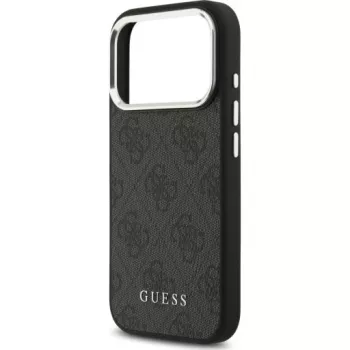 Guess 4G Classic Logo MacSafe Macītis iPhone 17 Pro (Melns)