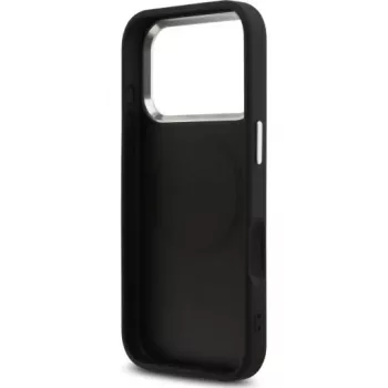 Guess 4G Classic Logo MacSafe Macītis iPhone 17 Pro (Melns)