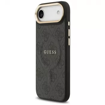 Guess 4G PU Classic Logo MagSafe vāciņš iPhone Air, melns