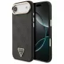 Guess 4G Triangle Logo MagSafe apvalks iPhone Air, melns/zelta