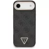 Guess 4G Triangle Logo MagSafe apvalks iPhone Air, melns/zelta
