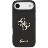 Guess Silicone Big 4G Script Case iPhone Air - Melns
