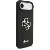 Guess Silicone Big 4G Script Case iPhone Air - Melns