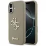 Guess Silicone Big 4G Script Phone Case iPhone 17 - Brūns
