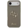 Guess Silicone Big 4G Script Case for iPhone Air Brown