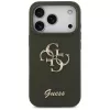 Guess Silicone Big 4G Script Case for iPhone 17 Pro - Khaki