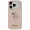 Guess Silicone Big 4G Script Back Cover Apple iPhone 17 Pro - Rozā