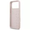 Guess Silicone Big 4G Script Case Apple iPhone 17 Pro Max - Rozā