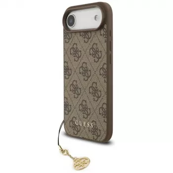 Guess 4G Charms Collection Macīgs Macīgs Vāciņš iPhone 13 Pro Max (Brūns)