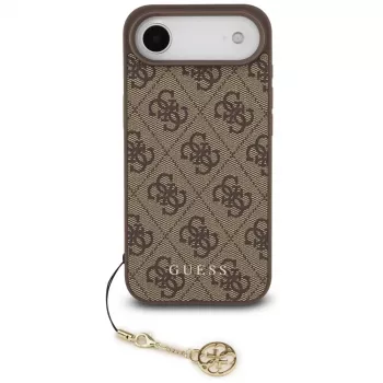 Guess 4G Charms Collection Macīgs Macīgs Vāciņš iPhone 13 Pro Max (Brūns)