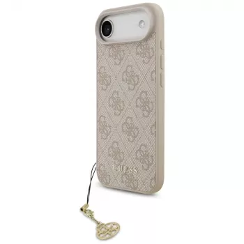 Guess 4G Charms Collection MagSafe apvalks iPhone Air — rozā