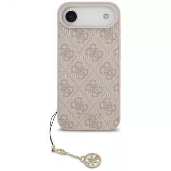 Guess 4G Charms Collection MagSafe apvalks iPhone Air — rozā
