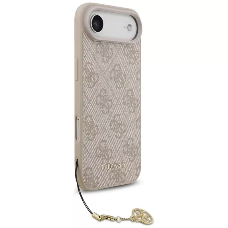 Guess 4G Charms Collection MagSafe apvalks iPhone Air — rozā