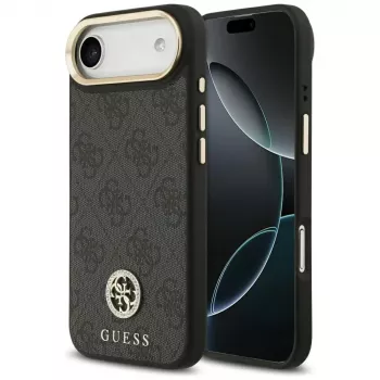 Guess 4G Strass Logo MagSafe apvalks iPhone Air, melns