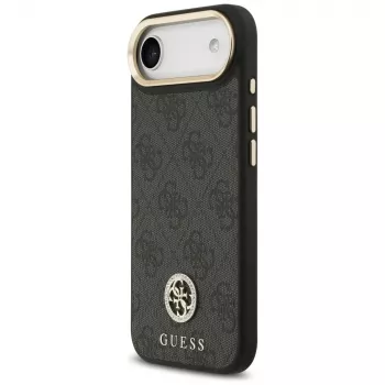 Guess 4G Strass Logo MagSafe apvalks iPhone Air, melns