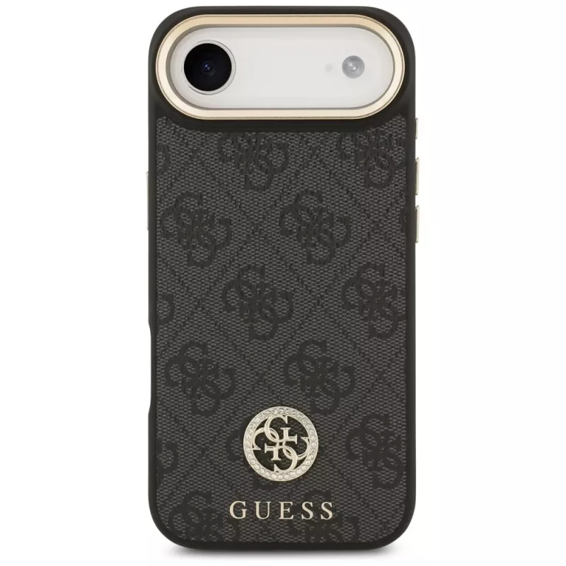Guess 4G Strass Logo MagSafe apvalks iPhone Air, melns