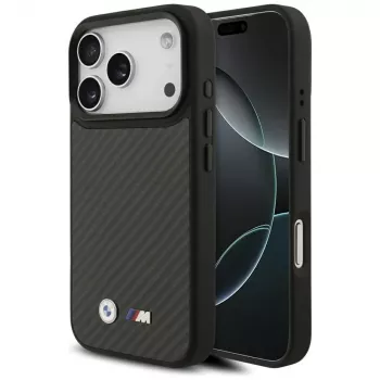 BMW M Kevlar Matt MagSafe Case for Apple iPhone 17 Pro Black