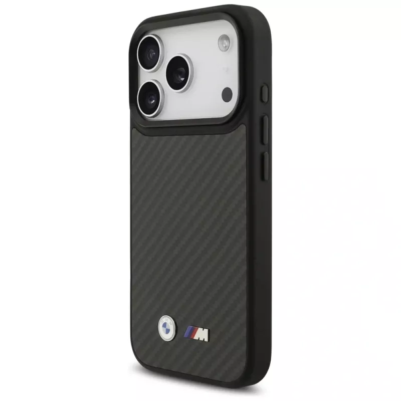 BMW M Kevlar Matt MagSafe Case for Apple iPhone 17 Pro Black