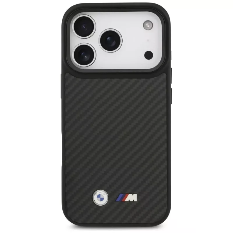 BMW M Kevlar Matt MagSafe Case for Apple iPhone 17 Pro Black