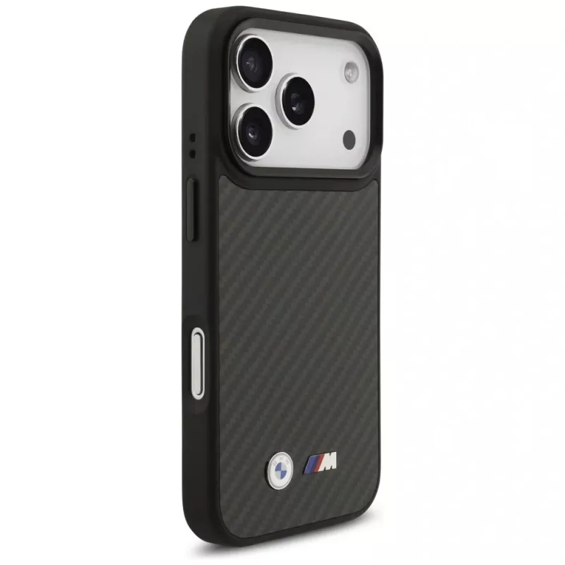 BMW M Kevlar Matt MagSafe Case for Apple iPhone 17 Pro Black