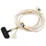 Guess Crossbody Strap 4G Charm - Universal Phone Strap / USB-C to USB-C Cable 1,5m (Beige)