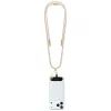 Guess Crossbody Strap 4G Charm - Universal Phone Strap / USB-C to USB-C Cable 1,5m (Beige)