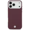 BMW Sign Full Wrapped Metal MagSafe apvalks iPhone 17 Pro Max, sarkans