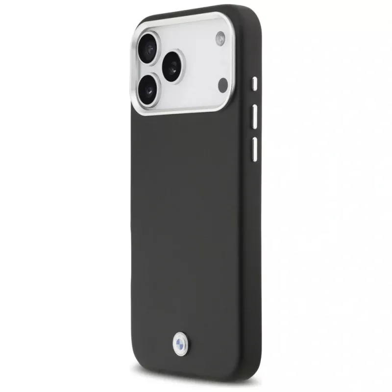 BMW Sign Full Wrapped Metal MagSafe Case for iPhone 17 Pro Max Black