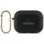 Guess Grained Classic Logo Case for AirPods Pro 3 Black