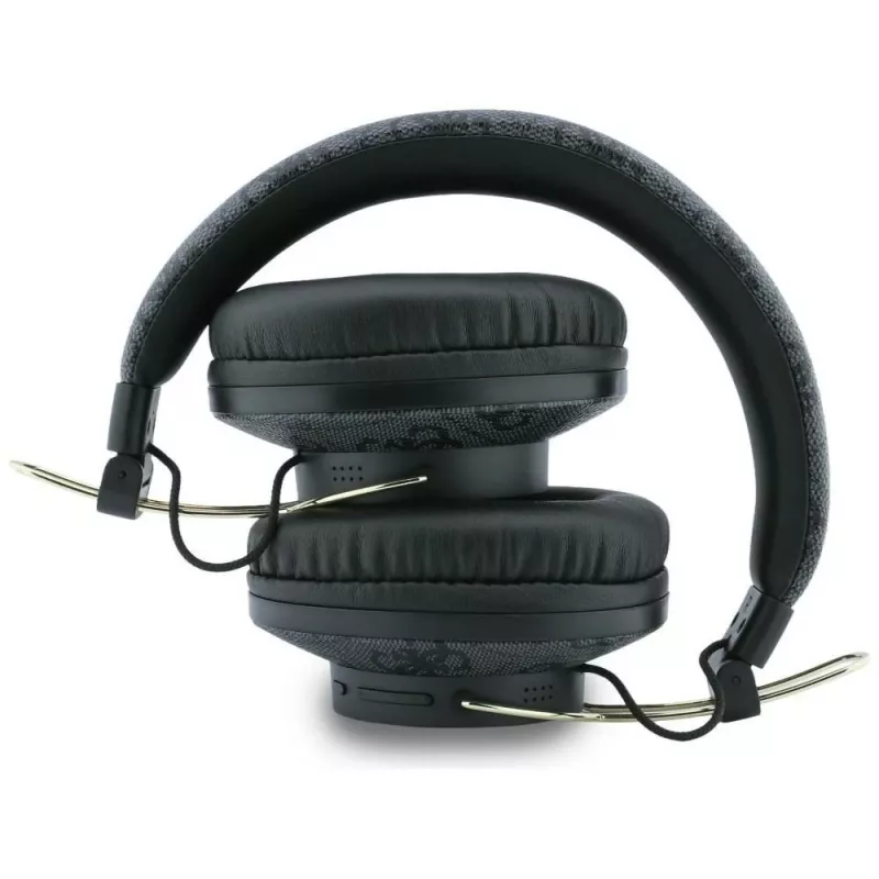 Guess Triangle Logo Bluetooth ENC Over-Ear Headphones Black