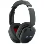 BMW Over-Ear Bluetooth Headphones with Printed Logos, Black