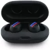 BMW M Metal Logo TWS Bluetooth 5.1 Earbuds ar ENC - Melns