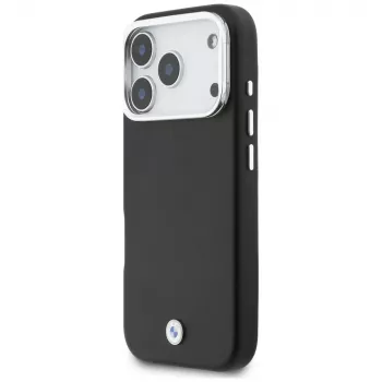 BMW M Sign Metal Logo MagSafe vāciņš iPhone 17 Pro, melns