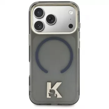 Karl Lagerfeld IML K Head Logo MagSafe Case for iPhone 17 Black