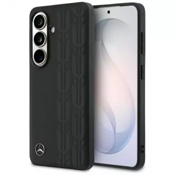 Mercedes Laurel Leaves MagSafe Case for Samsung Galaxy S26 Black