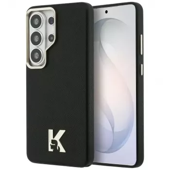 Karl Lagerfeld K Metal Logo Maciņš Samsung Galaxy S26 Ultra Melns