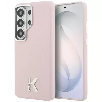 Karl Lagerfeld K Metal Logo MacSafe Macīgs Samsung Galaxy S26 Ultra Rozā