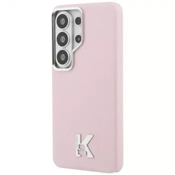 Karl Lagerfeld K Metal Logo MacSafe Macīgs Samsung Galaxy S26 Ultra Rozā