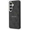 Guess 4G Embossed Ring MagSafe Case for Samsung Galaxy S26 (Black)