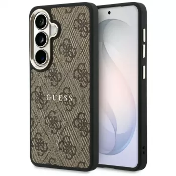 Guess 4G Embossed Ring MagSafe Case Samsung Galaxy S26 (Brūns)