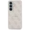 Guess 4G Embossed Ring MagSafe Case for Samsung Galaxy S26 (Pink)