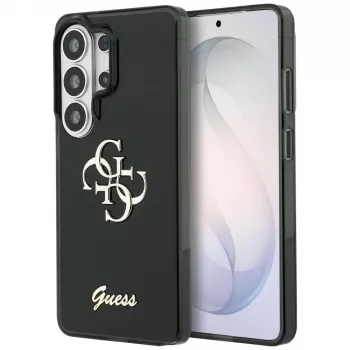 Guess IML Big Metal 4G Script Case Samsung Galaxy S26 Ultra (Melns)
