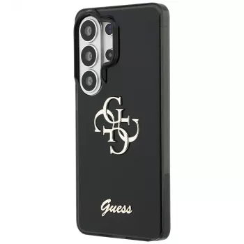 Guess IML Big Metal 4G Script Case Samsung Galaxy S26 Ultra (Melns)