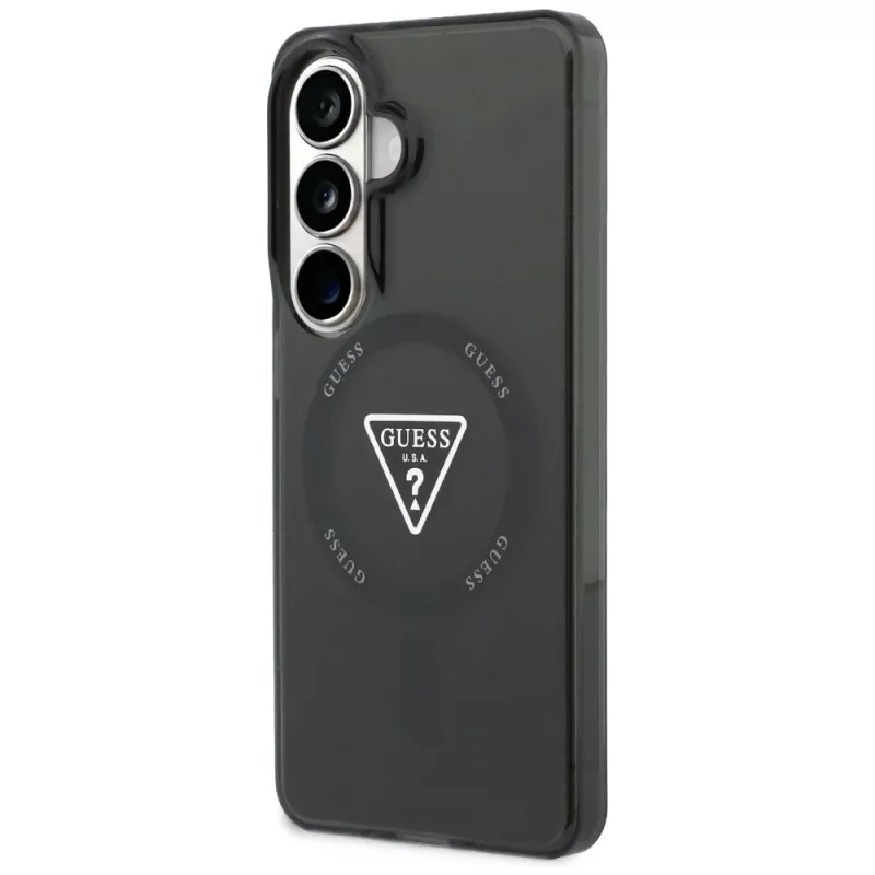 Guess IML Gradient Triangle MagSafe Case for Samsung Galaxy S26 - Black