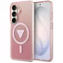Guess IML Gradient Triangle MagSafe Case Samsung Galaxy S26 (Rozā)