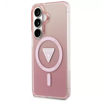 Guess IML Gradient Triangle MagSafe Case Samsung Galaxy S26 (Rozā)