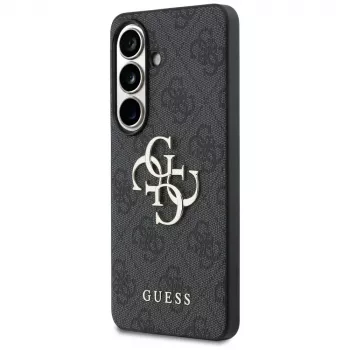 Guess 4G Big Metal Logo Maciņš Samsung Galaxy S26 - Melns