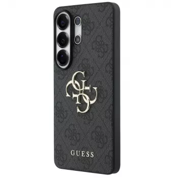 Guess 4G Big Metal Logo Maciņš Samsung Galaxy S26 Ultra, Melns