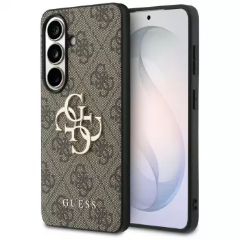 Guess 4G Big Metal Logo Case Samsung Galaxy S26 (Brūns)
